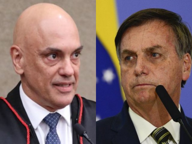 Defesa de Bolsonaro pe em dvida a imparcialidade de Alexandre de Moraes e pede impedimento do ministro no famoso Inqurito do Golpe