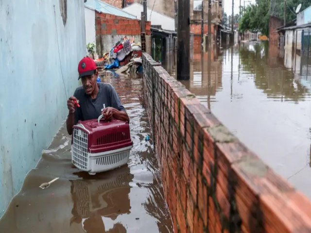 Previso Aponta Nova Inundao Recorde, Frio e Ventos no Rio Grande do Sul