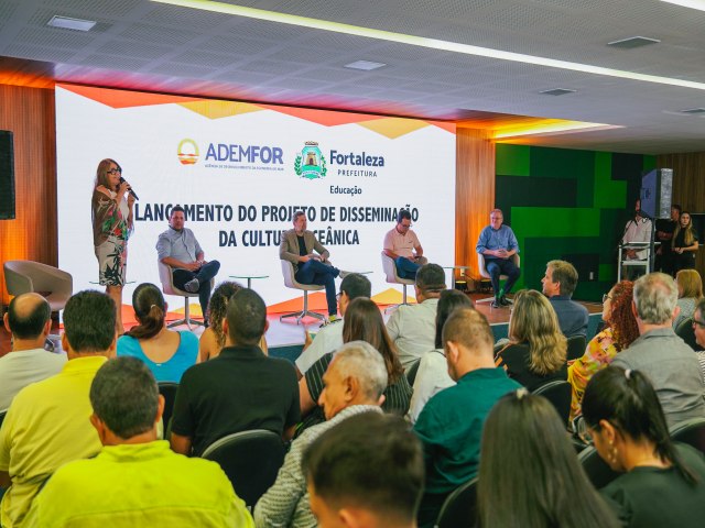 Prefeitura de Fortaleza lana iniciativa para promover cultura ocenica nas escolas municipais