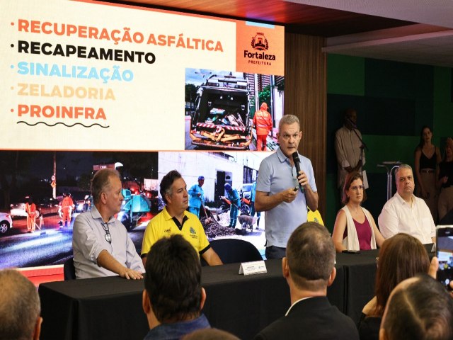 Operao Asfalto: mais de 700 vias j receberam servios de recuperao e recapeamento em Fortaleza