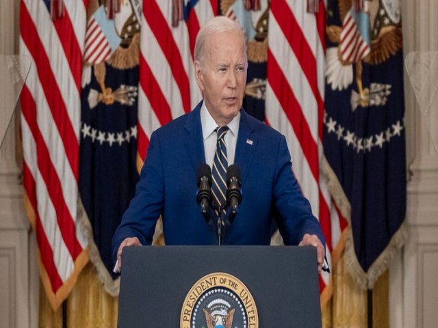 Biden reafirma candidatura  presidncia dos EUA aps presso de jornalistas durante coletiva