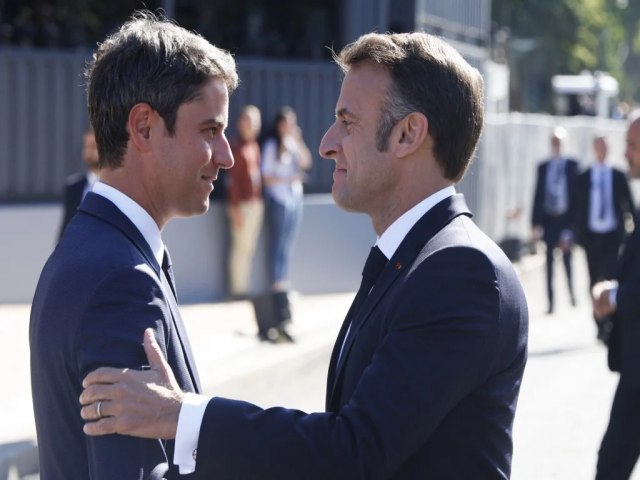 Presidente francs, Emmanuel Macron, aceitou a renncia do primeiro-ministro Gabriel Attal