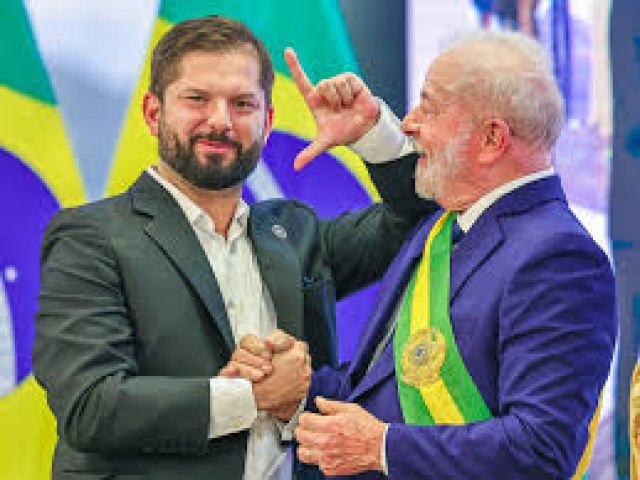 Lula Encontra-se com Presidente do Chile