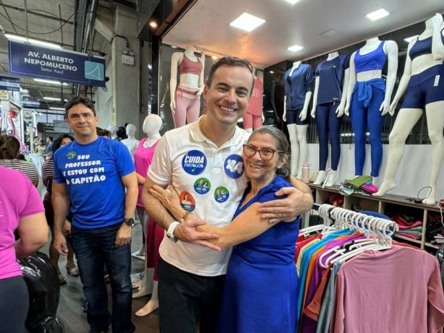 Capito Wagner afirma durante evento no Centro Fashion O povo percebe que sou o nico candidato que tem propostas viveis