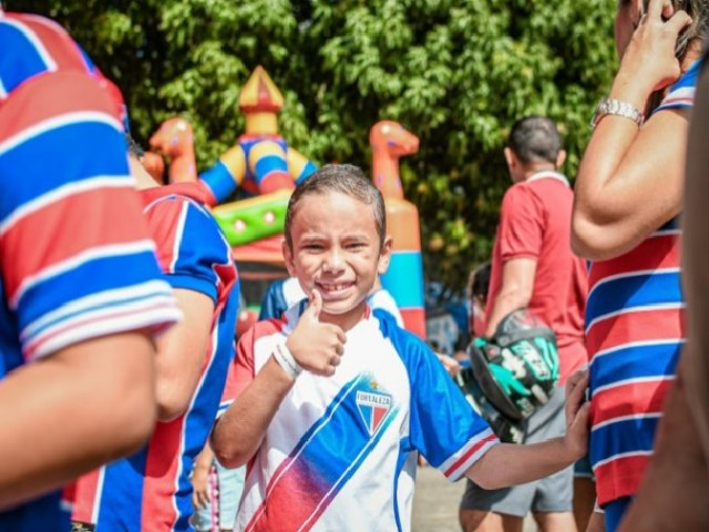 Fortaleza promove uma programao especial no Pici em celebrao ao Dia das Crianas.