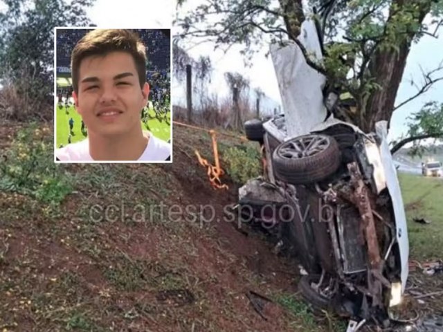 Mdico de 27 anos morre e namorada fica gravemente ferida em acidente com carro de luxo em Ourinhos (SP)