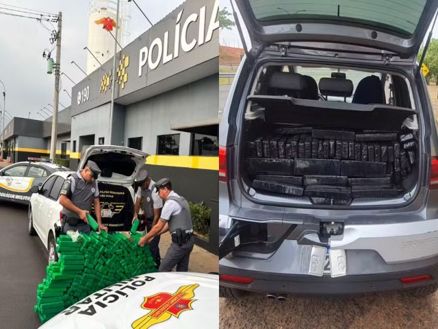 Polcia Rodoviria apreende quase 600 quilos de drogas na SP-300 em Bauru e Piraju