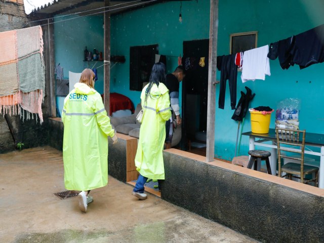 Benefcios amparam 180 famlias atingidas pelas chuvas na Vila Cauhy