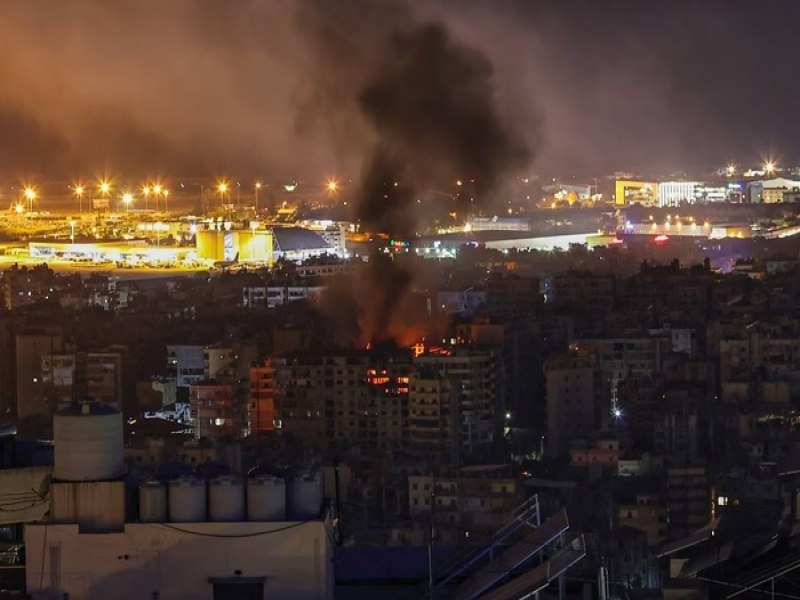 Lbano: rea perto de aeroporto  atacada. Mortes j somam quase 2 mil