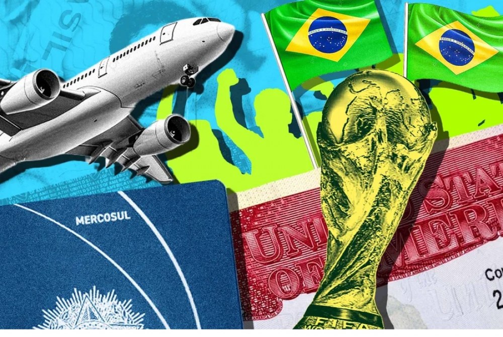 Vai assistir � Copa de 2026? Saiba o que muda na emiss�o de visto