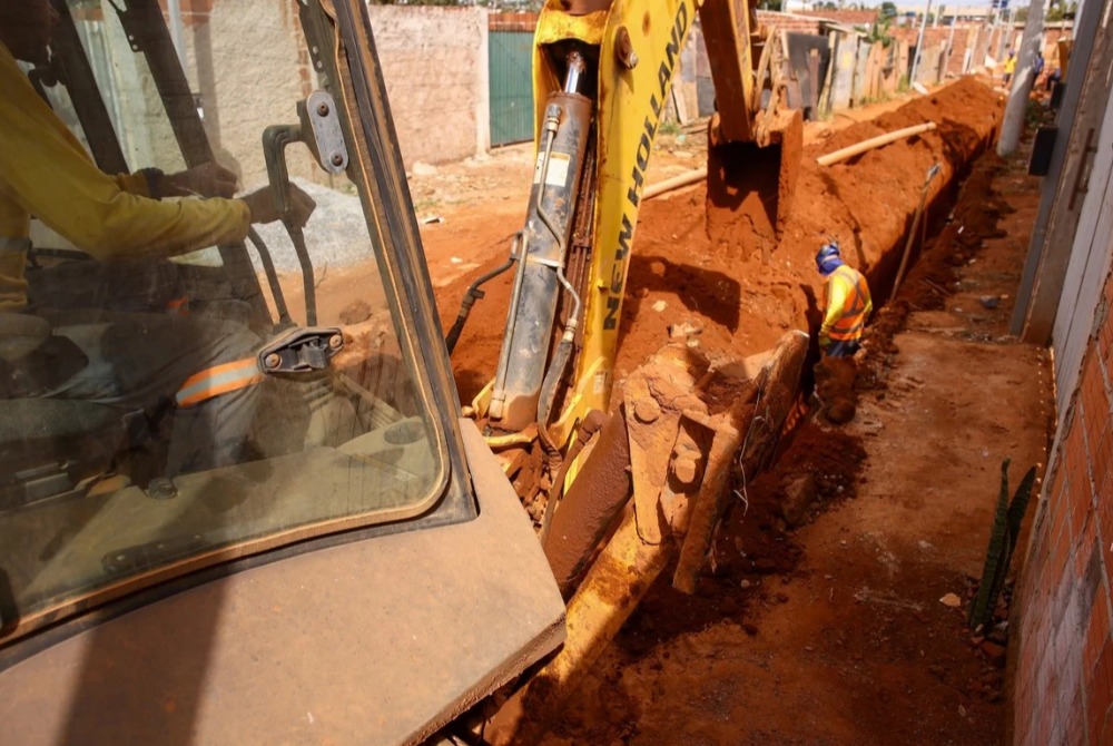 Obra de saneamento beneficiar� mais de 20 mil moradores da Estrutural