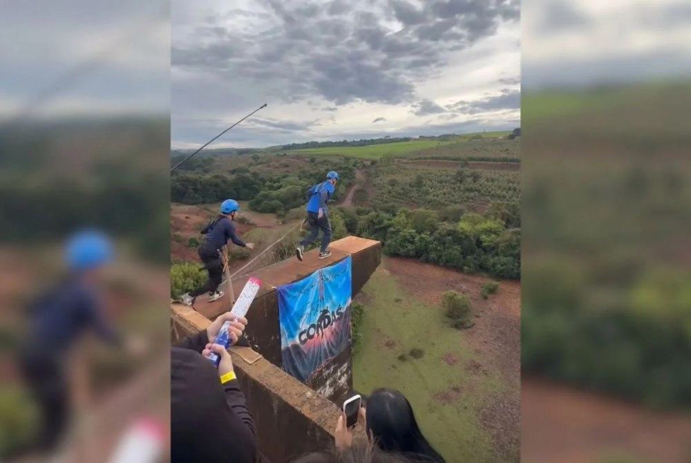 Justiça mantém presos instrutores de rope jump após morte de jovem Justiça mantém presos instrutores de rope jump após morte de jovem
