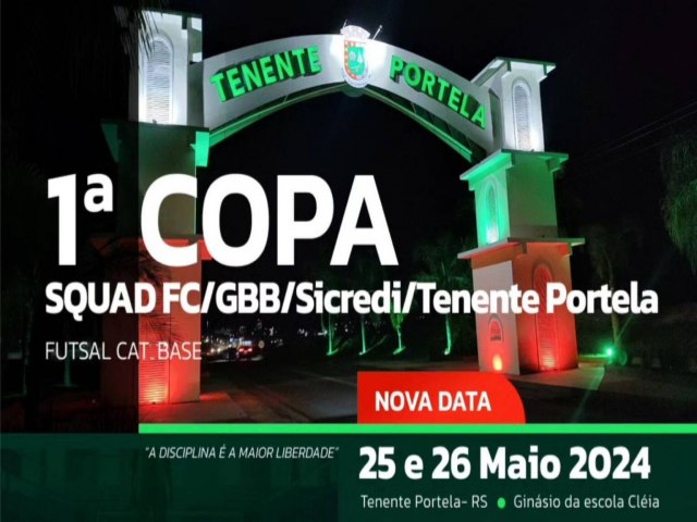 Tenente Portela sediar competio interestadual de futsal