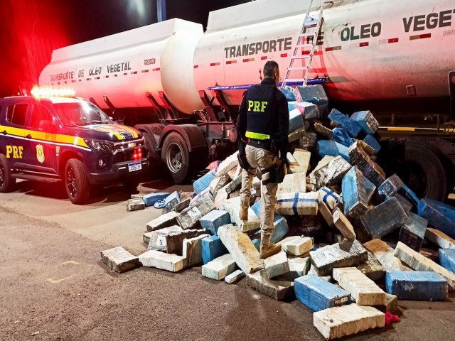 PRF realiza a 3 maior apreenso de maconha da histria no Rio Grande do Sul