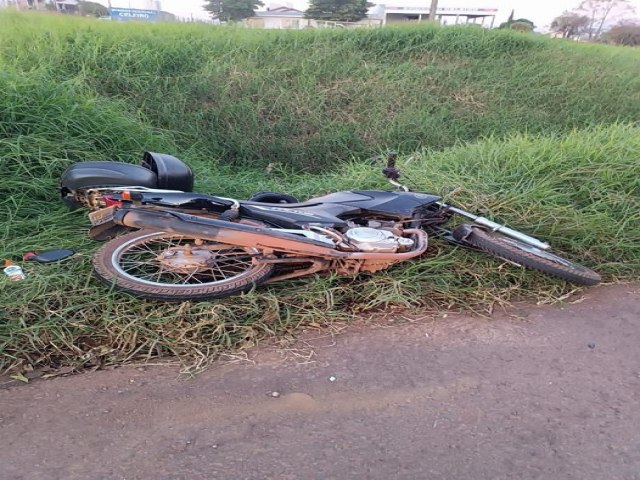 Coliso entre carro e motocicleta foi registrada na BR-468, em Trs Passos 