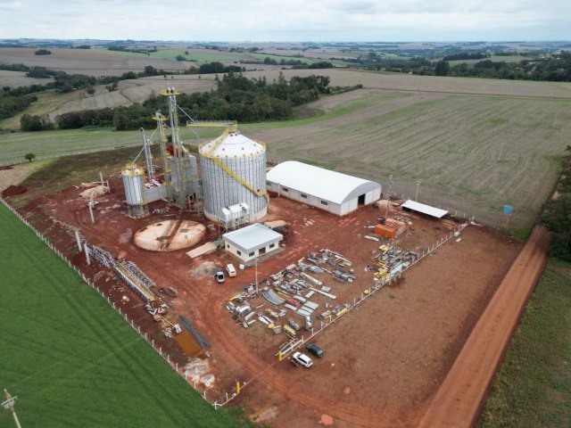 Cotricampo trabalha na construo de nova unidade no municpio de So Valrio do Sul