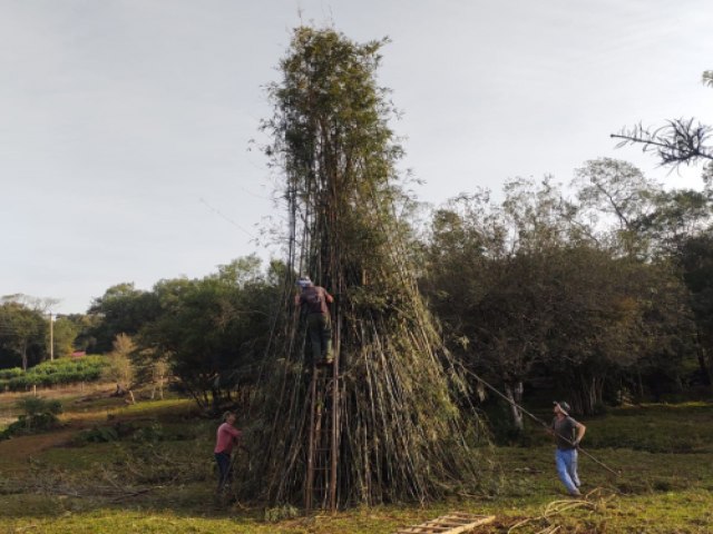 Uma festa como no passado