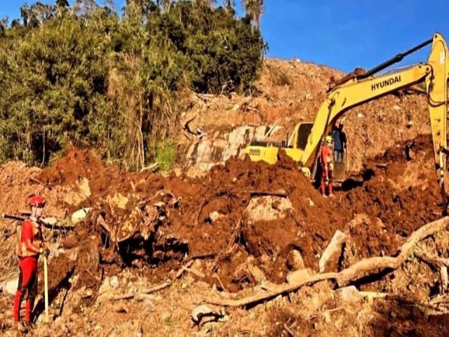 Corpo de vtima  encontrado soterrado