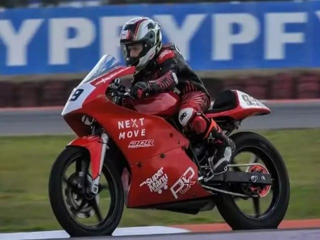 Piloto argentino,de 9  anos, morre aps acidente de moto em competio em Interlagos, em So Paulo