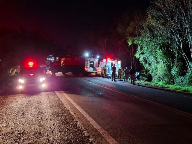 Acidente prximo ao aeroporto de Iju resulta em vtima fatal e dois feridos