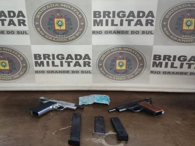 Mulher  presa por trfico internacional de armas