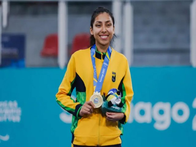 Gacha Maria Eduarda Stumpf  convocada para os Jogos Paralmpicos de Paris 2024