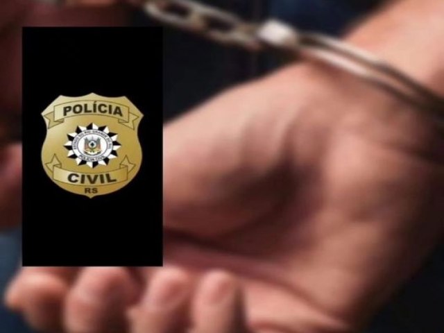 Homem  preso suspeito de crime de homicdio