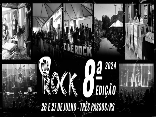 8 edio do CINE ROCK conta com 40 apresentaes