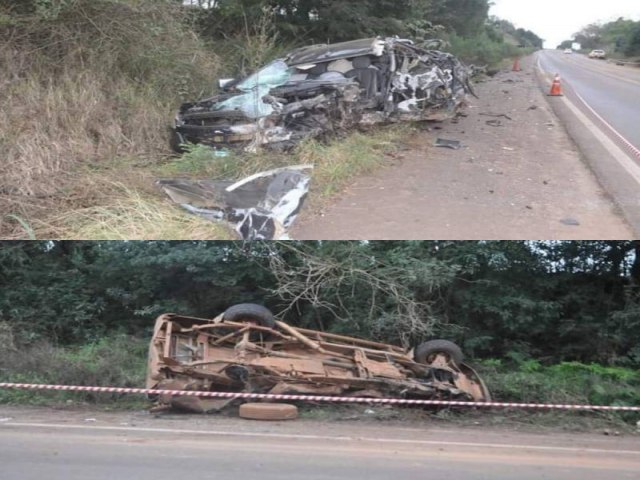 Acidente entre duas caminhonetes resultou numa morte na manh deste sbado (13) na ERS 223