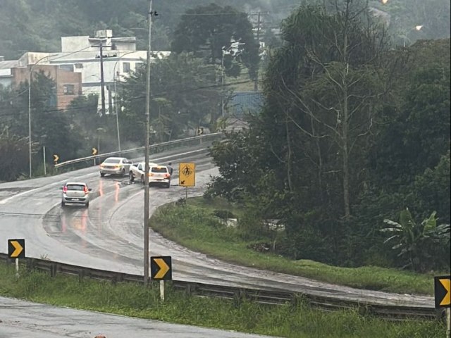 Coliso frontal  registrada na ERS-129