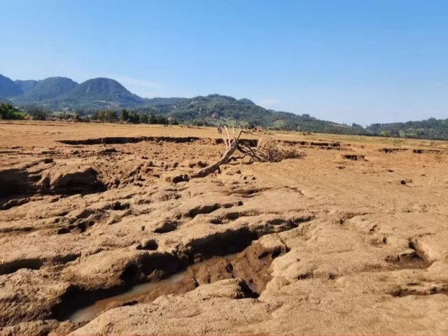 Stio arqueolgico de povo que viveu h 10 mil anos no RS  encontrado em lavoura de arroz aps enchente