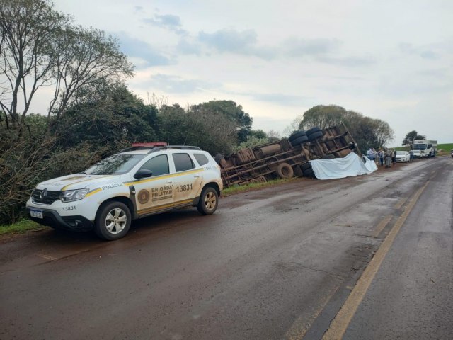 Saque de carga na BR 468