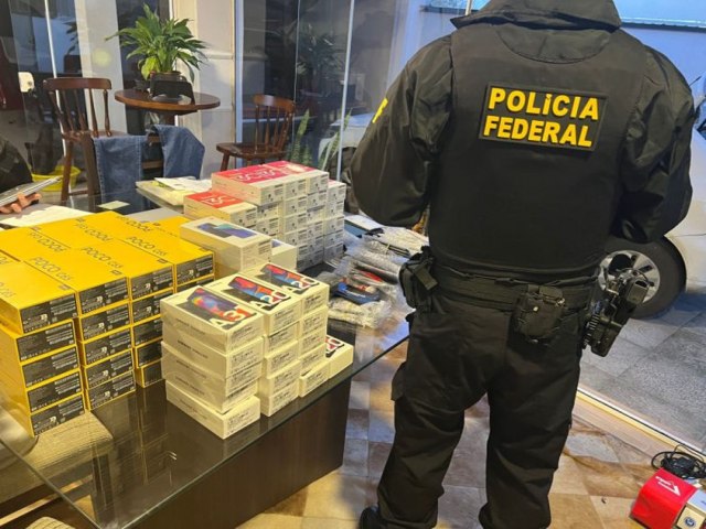 Operao da Polcia Federal em So Borja combate importao ilegal de mercadorias e resulta em apreenses significativas