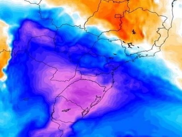 Frio intenso ja tem data para retornar ao RS depois do caloro deste final de semana