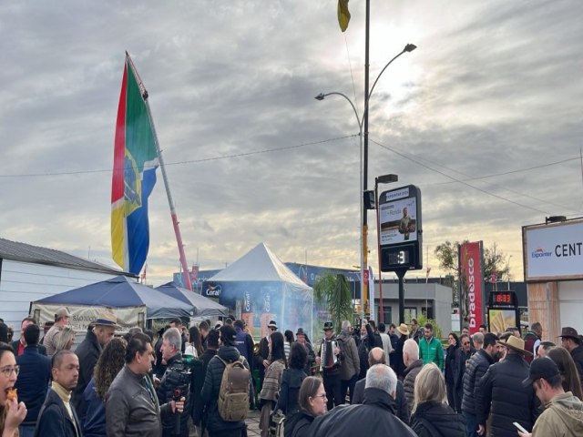 Expointer da retomada inicia: Evento Destaca Fora do Estado e Sua Recuperao