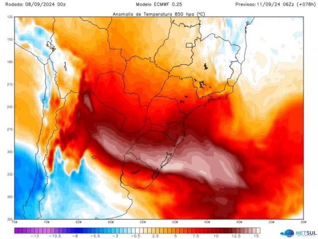 Onda de calor excessivo vai piorar no Brasil e chegar ao sul