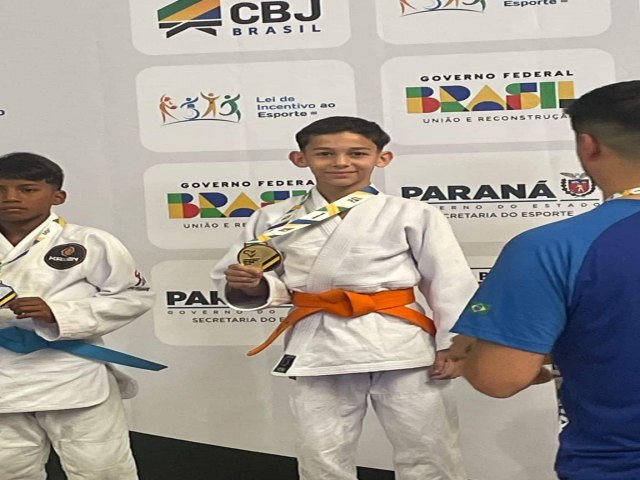 Campeo brasileiro de jud sub-13  filho e neto de humaitenses