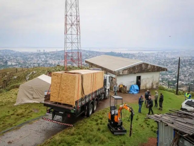 Comea o monitoramento meteorolgico por meio de dados de radar contratado pelo Governo do RS