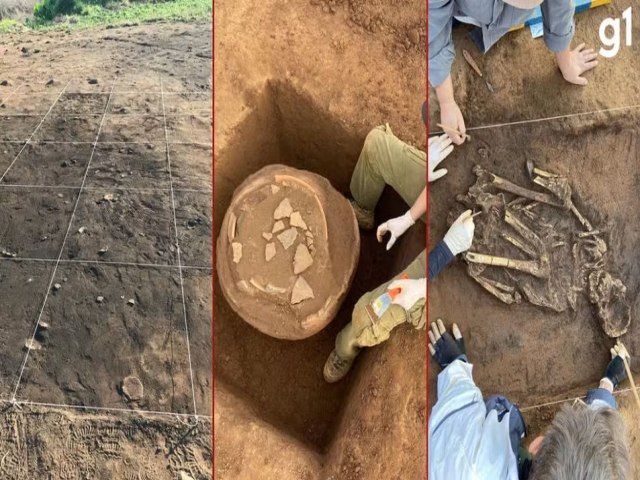 Aldeia indgena Guarani  descoberta por arquelogos aps enchentes no RS; objetos datam o sculo XV