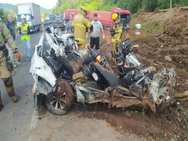 Identificado  motorista morto em acidente na BR-386