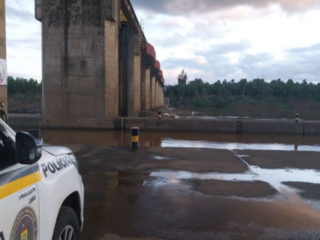 Corpo  encontrado boiando na Barragem Eclusa de Bom Retiro do Sul