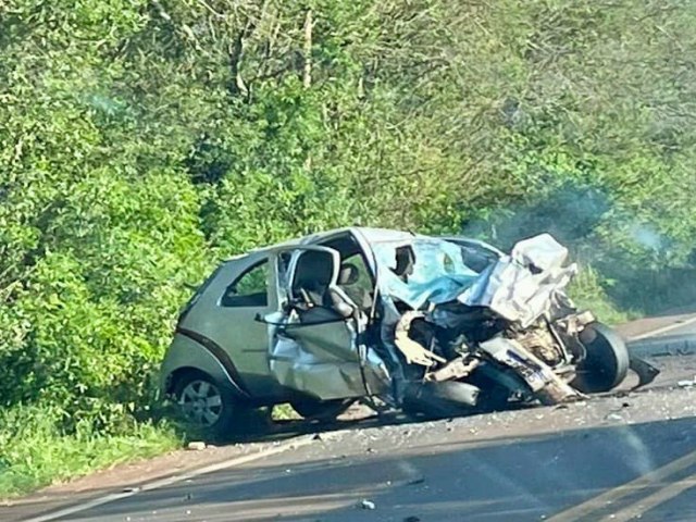 Gravssimo acidente por volta das 17h10min na ERS 168  com um bito e seis feridos