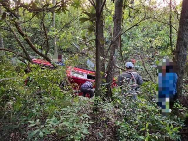 Condutor morre em sada de pista registrada na ERS-155