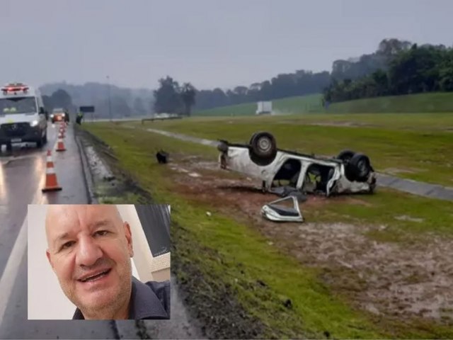 Homem morre em acidente envolvendo veculo de prefeitura na BR-386