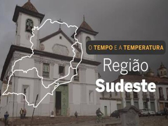 PREVIS�O DO TEMPO: Sudeste registra pancadas de chuva neste domingo (22)