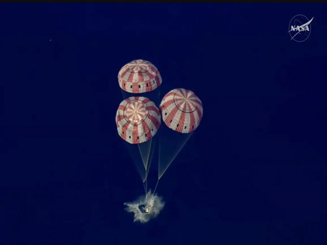 DE VOLTA � TERRA - Astronautas da miss�o Artemis II retornam � Terra ap�s viagem hist�rica � Lua