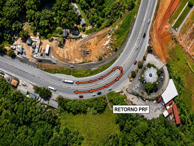DUTRA - RioSP fechar� temporariamente retorno na Via Dutra para avan�o das obras da Nova Serra das Araras
