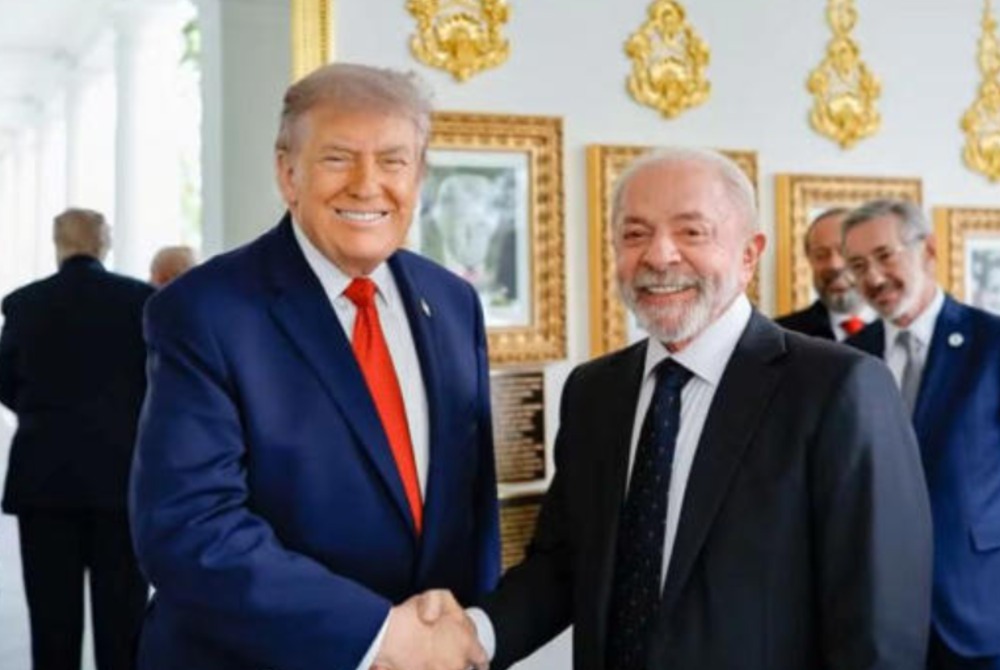 Lula volta a falar sobre reuni�o com Trump