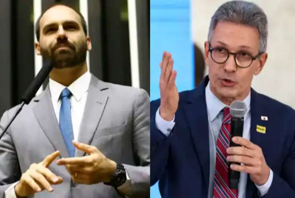 Eduardo Bolsonaro exp�e doa��o milion�ria de Vorcaro � Zema