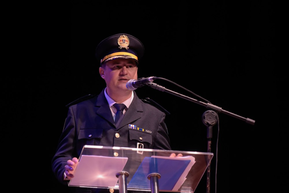 GCM realiza solenidade de passagem de comando e valoriza��o profissional no Adamastor.